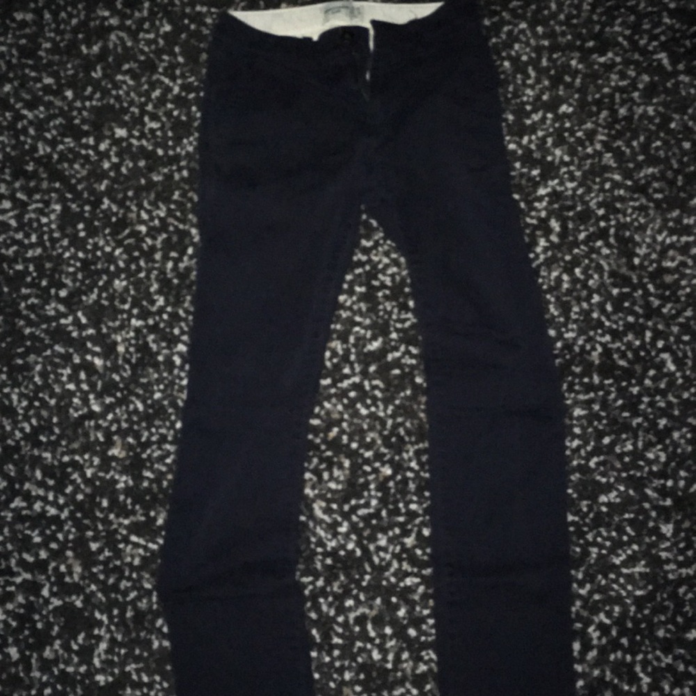 Old navy dark dark blue chino pants